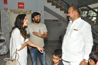 Rakshaka Bhatudu Team at Sapthagiri Theatre RTC X Roads